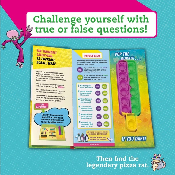 Klutz Pop It! Challenge Activity Book - Multicolor - Picture 3 of 5